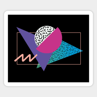 Memphis Pattern 43 / 80s Retro Magnet